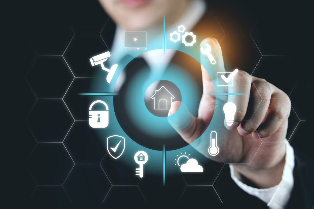 vecteezy smart home concept with automation control network 14000940